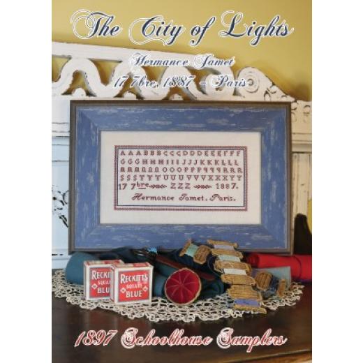 City Of Lights - Hermance Jamet - 1897 Schoolhouse Samplers (Stickvorlage)