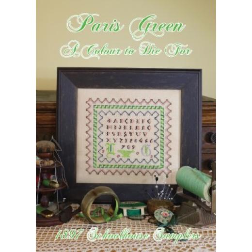 1897 Schoolhouse Samplers - Paris Green - Colour To Die For