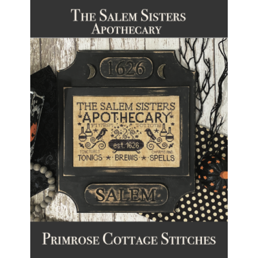 Stickvorlage Primrose Cottage Stitches - Salem Sisters Apothecary