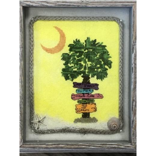 Barefoot Needleart - Beach Signs - South Carolina - Ausverkauf