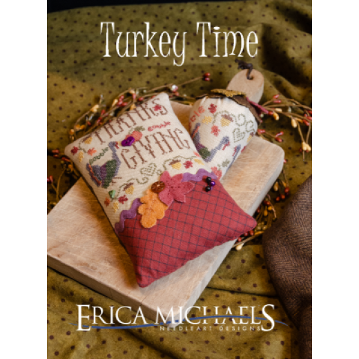Stickvorlage Erica Michaels - Turkey Time