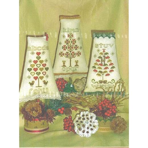 Stickvorlage Mingiu Stitch - Christmas Trees