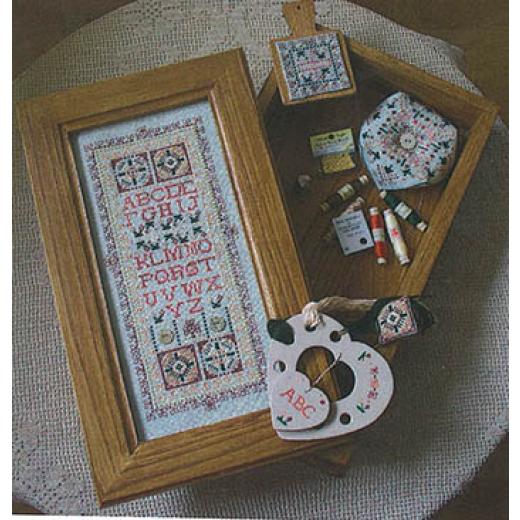 Stickvorlage Mingiu Stitch - Antique Sampler Set