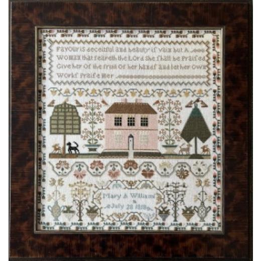 Mary A Williams 1818 - Shakespeares Peddler (Stickvorlage)