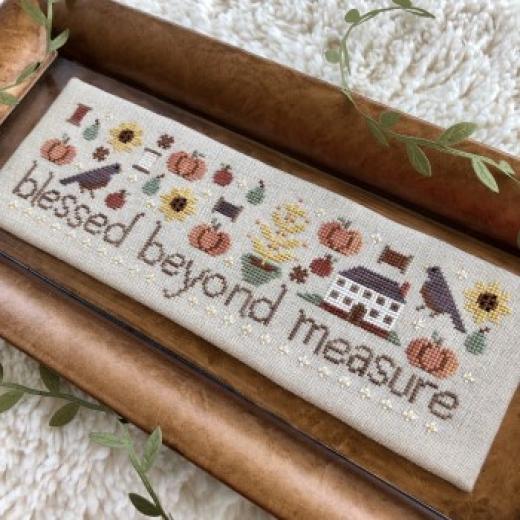 Stickvorlage Sweet Wing Studio - Blessed Beyond Measure