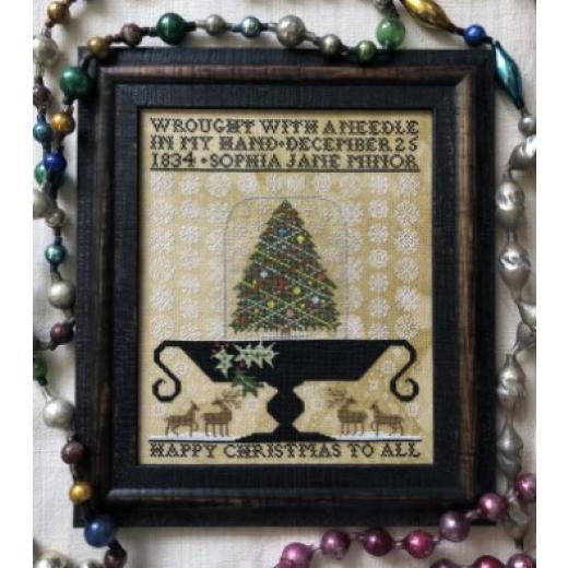 Happy Christmas - Kathy Barrick (Stickvorlage)