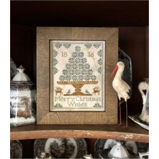 Merry Christmas Wishes - Kathy Barrick (Stickvorlage)