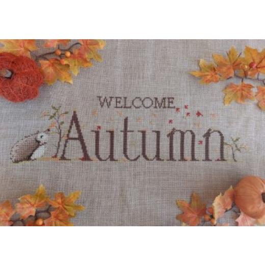 Stickvorlage Serenita Di Campagna - Welcome Autumn