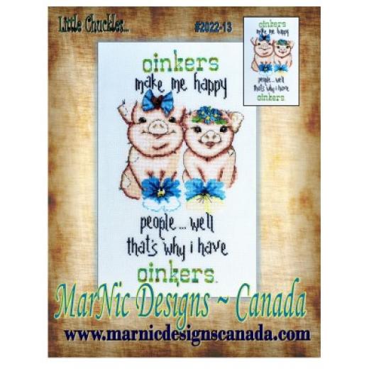 MarNic Designs - Oinkers Make Me Happy