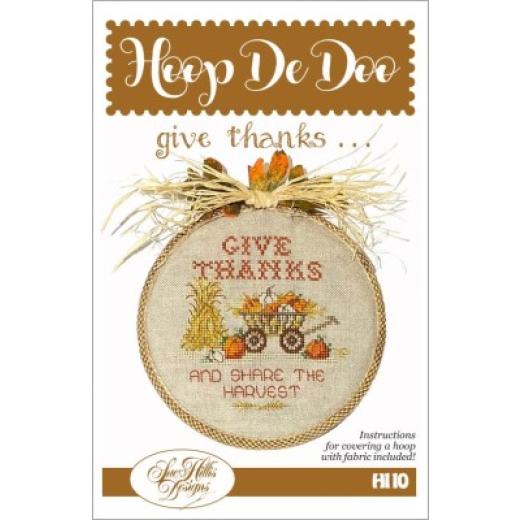 Stickvorlage Sue Hillis Designs - Give Thanks