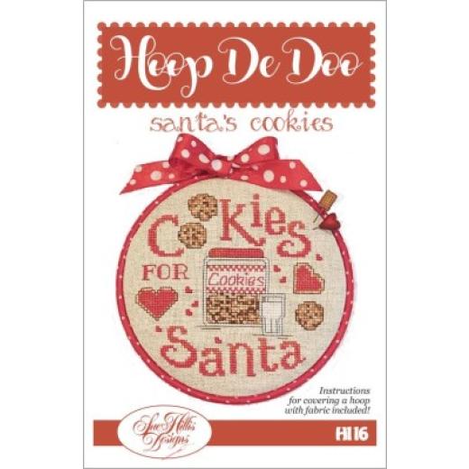 Stickvorlage Sue Hillis Designs - Santas Cookies