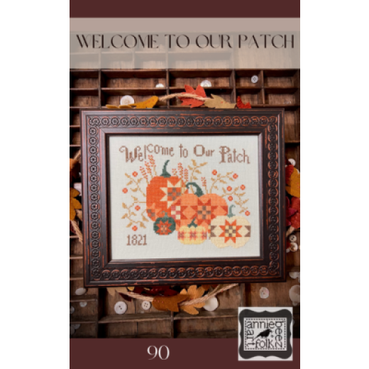 Annie Beez Folk Art - Welcome To Our Patch
