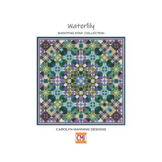 Stickvorlage CM Designs - Waterlily