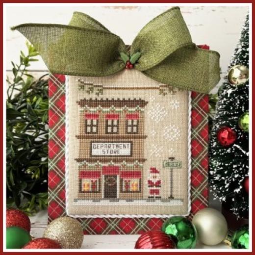 Stickvorlage Country Cottage Needleworks - Big City Christmas - Department Store