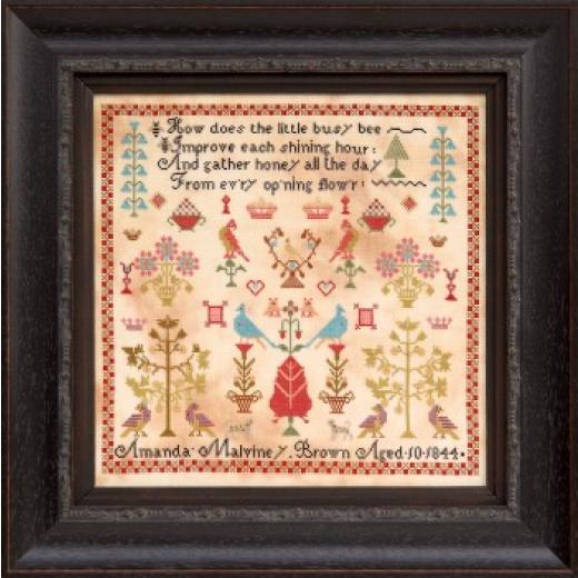 Stickvorlage Hands Across The Sea Samplers - Amanda Malviney Brown 1844