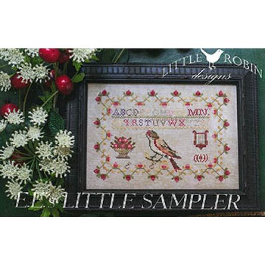 Stickvorlage Little Robin Designs - E.E.s Little Sampler