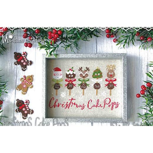 Christmas Cake Pops - Madame Chantilly (Stickvorlage)