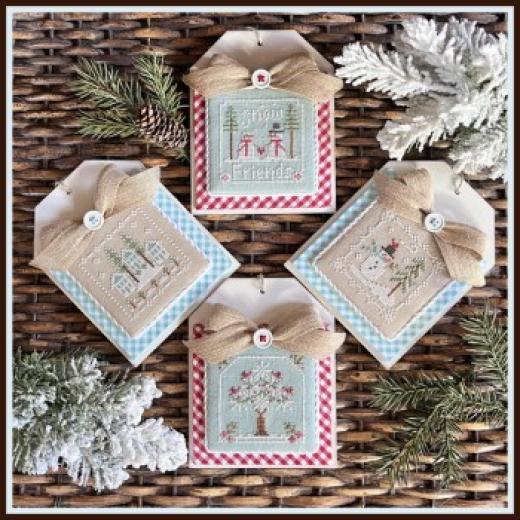 Stickvorlage Little House Needleworks - Cross Stitch Petites - Snowy Petites