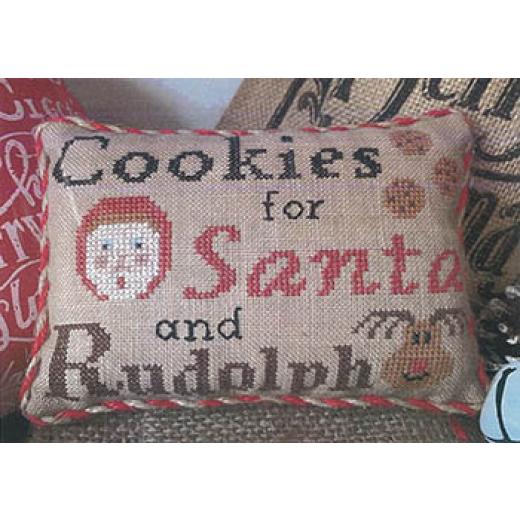Stickvorlage Mani Di Donna - Christmas Cookies Pillow