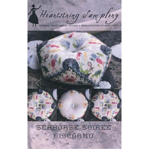 Heartstring Samplery - Seahorse Soiree Biscornu