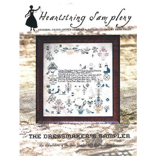 Stickvorlage Heartstring Samplery - Dressmakers Sampler