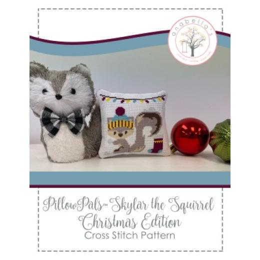 Skylar The Squirrel Christmas Edition - Anabellas (Stickvorlage)