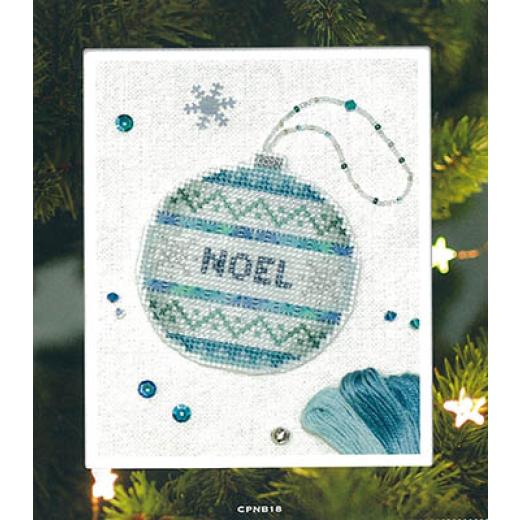 Stickvorlage Cotton Pixels - Noel Christmas Tree Ball