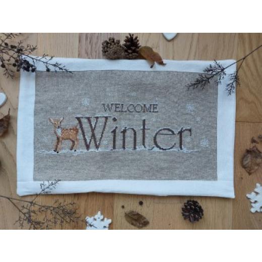 Stickvorlage Serenita Di Campagna - Welcome Winter