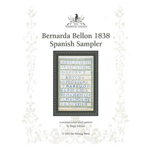 Stickvorlage The Wishing Thorn - Bernarda Bellon Sampler 1838