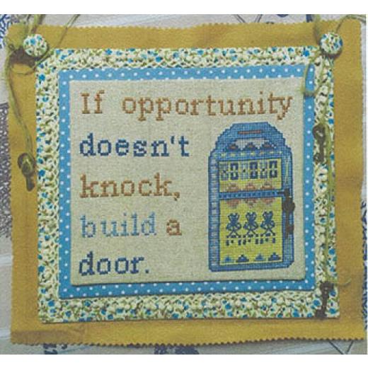 Stickvorlage Stitches And Style - Build A Door