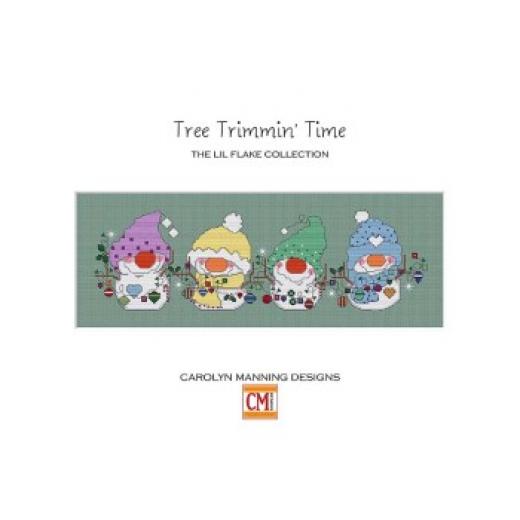 Stickvorlage CM Designs - Tree Trimmin Time