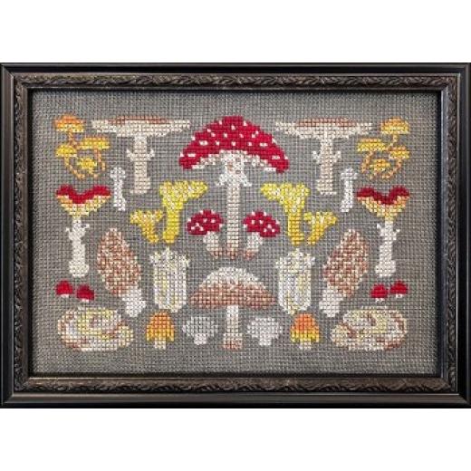 Ink Circles - Arranging Mushrooms