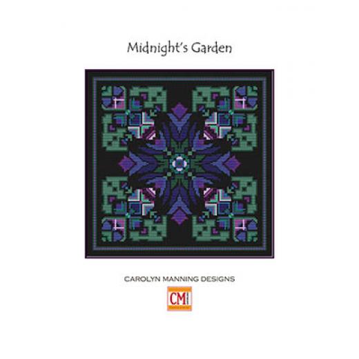 Stickvorlage CM Designs - Midnights Garden