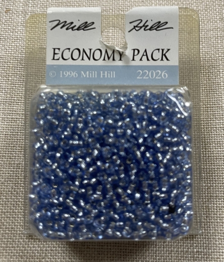 02026 - Crystal Mill Hill Seed Beads Blue Economy Pack Ø 2,2 mm