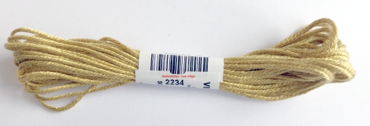 Soie dAlger Seidenstickgarn - Farbe 2234 warmes gelb