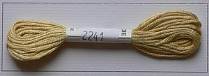 Soie dAlger Seidenstickgarn - Farbe 2241 gelb orange