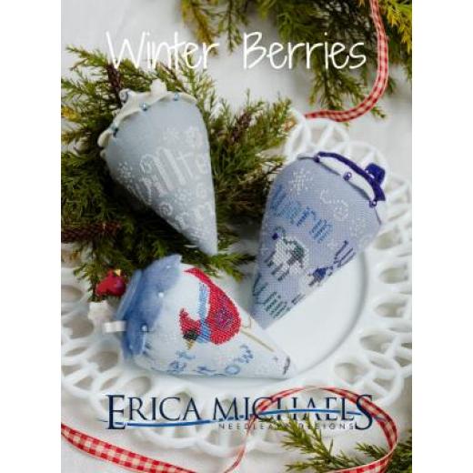 Stickvorlage Erica Michaels Winter Berries 