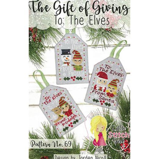 Gift Of Giving To - The Elves - Little Stitch Girl (Stickvorlage)