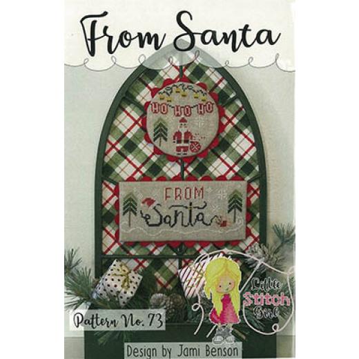 Stickvorlage Little Stitch Girl - From Santa