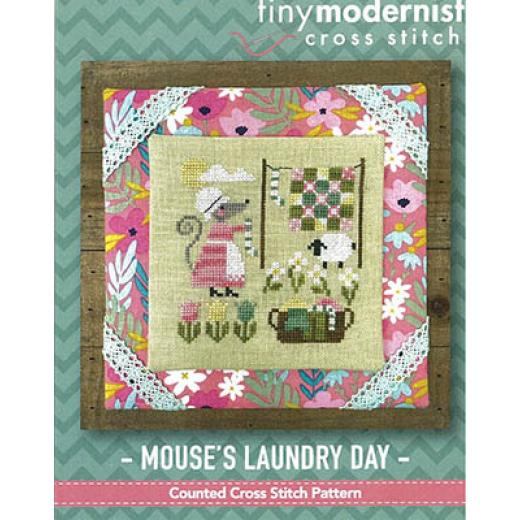 Stickvorlage Tiny Modernist Inc - Mouses Laundry Day