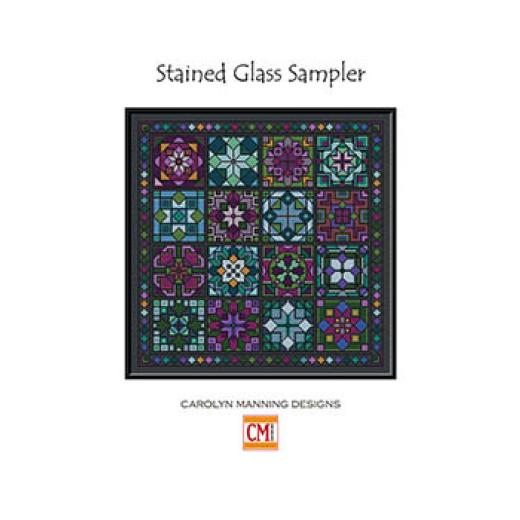 Stickvorlage CM Designs - Stained Glass Sampler