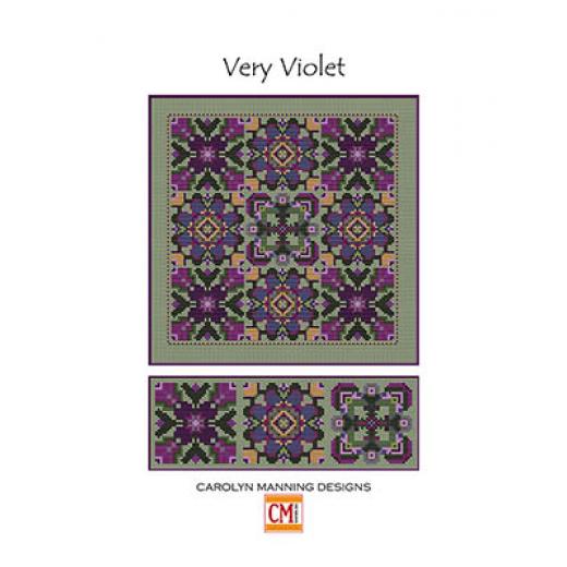 Stickvorlage CM Designs - Very Violet