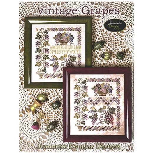 Stickvorlage Jeannette Douglas Designs - Vintage Grapes