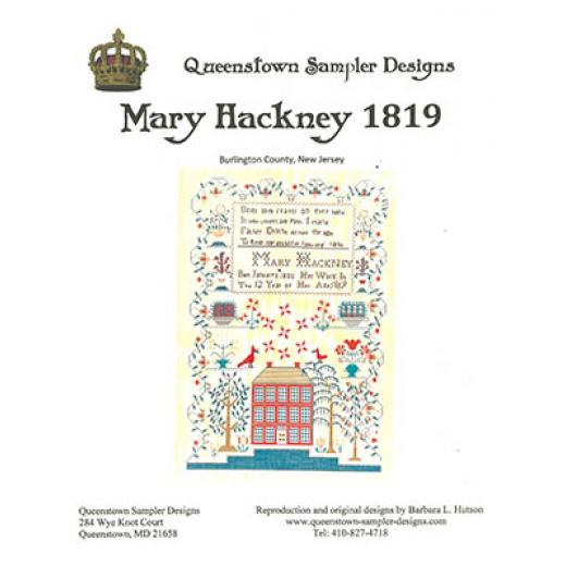 Stickvorlage Queenstown Sampler Designs - Mary Hackney 1819