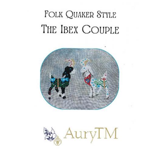 Stickvorlage AuryTM Designs - Ibex Couple