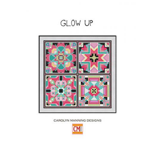 Stickvorlage CM Designs - Glow Up