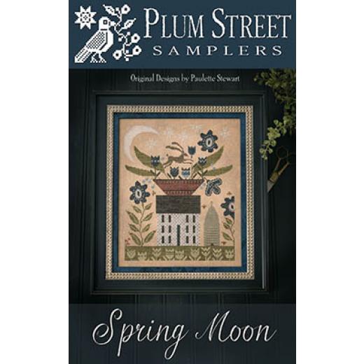 Stickvorlage Plum Street Samplers - Spring Moon