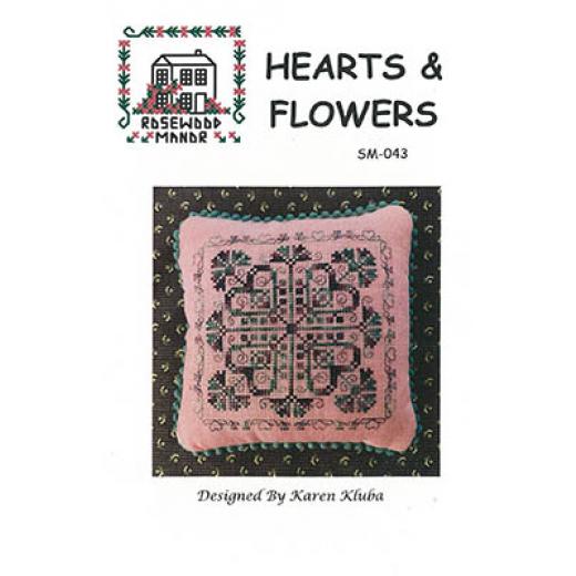 Hearts & Flowers - Rosewood Manor Designs (Stickvorlage)