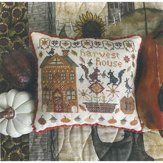 Stickvorlage Pansy Patch Quilts & Stitchery - Harvest House