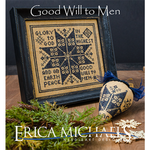 Stickvorlage Erica Michaels - Good Will To Men